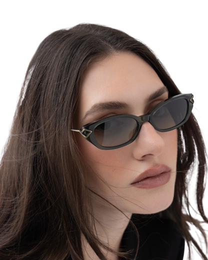 Layal - Olive Sunglasses