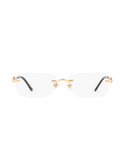 Layla - Gold Eyeglasses