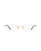 Layla - Gold Eyeglasses