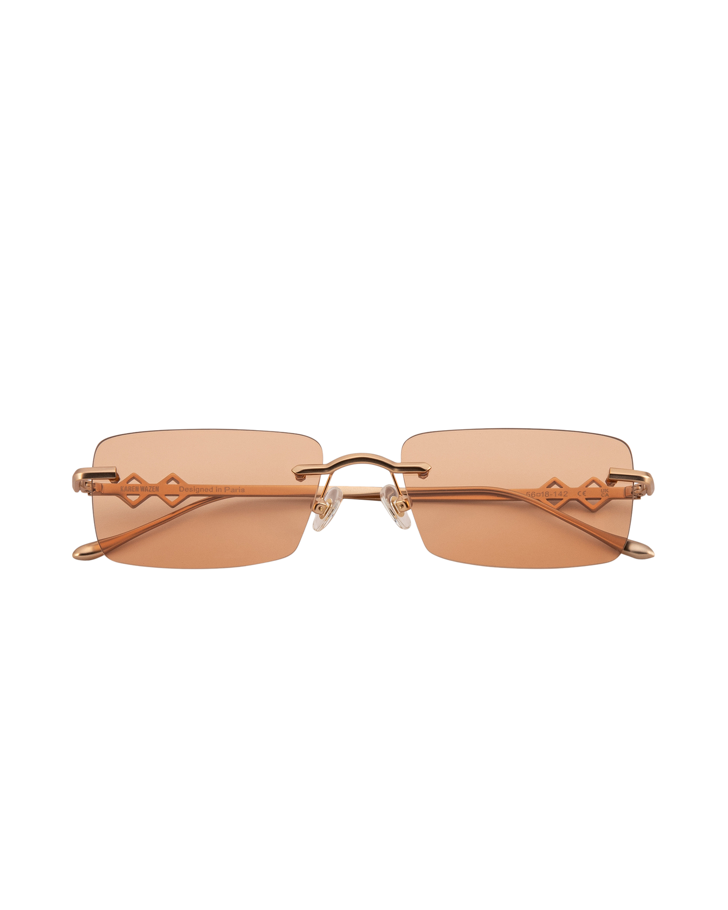 Layla - Orange Sunglasses