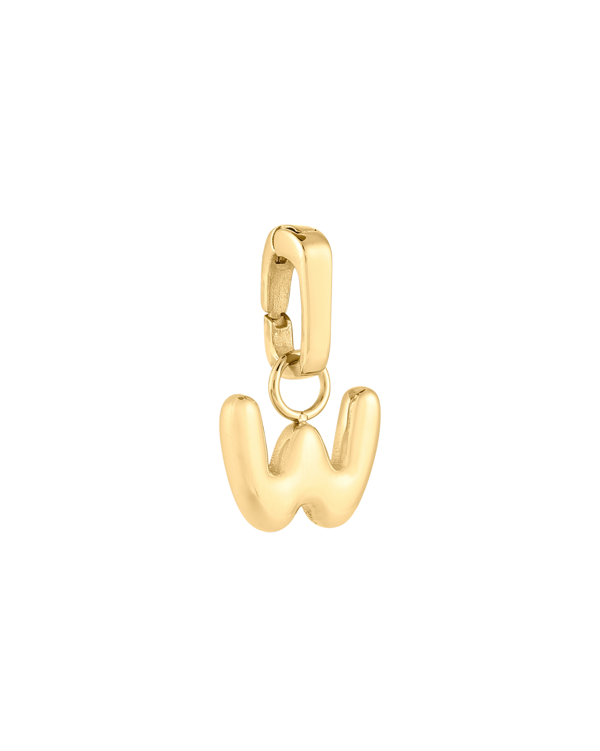 تعليقة رسالة حب W - ذهبية - Image 1