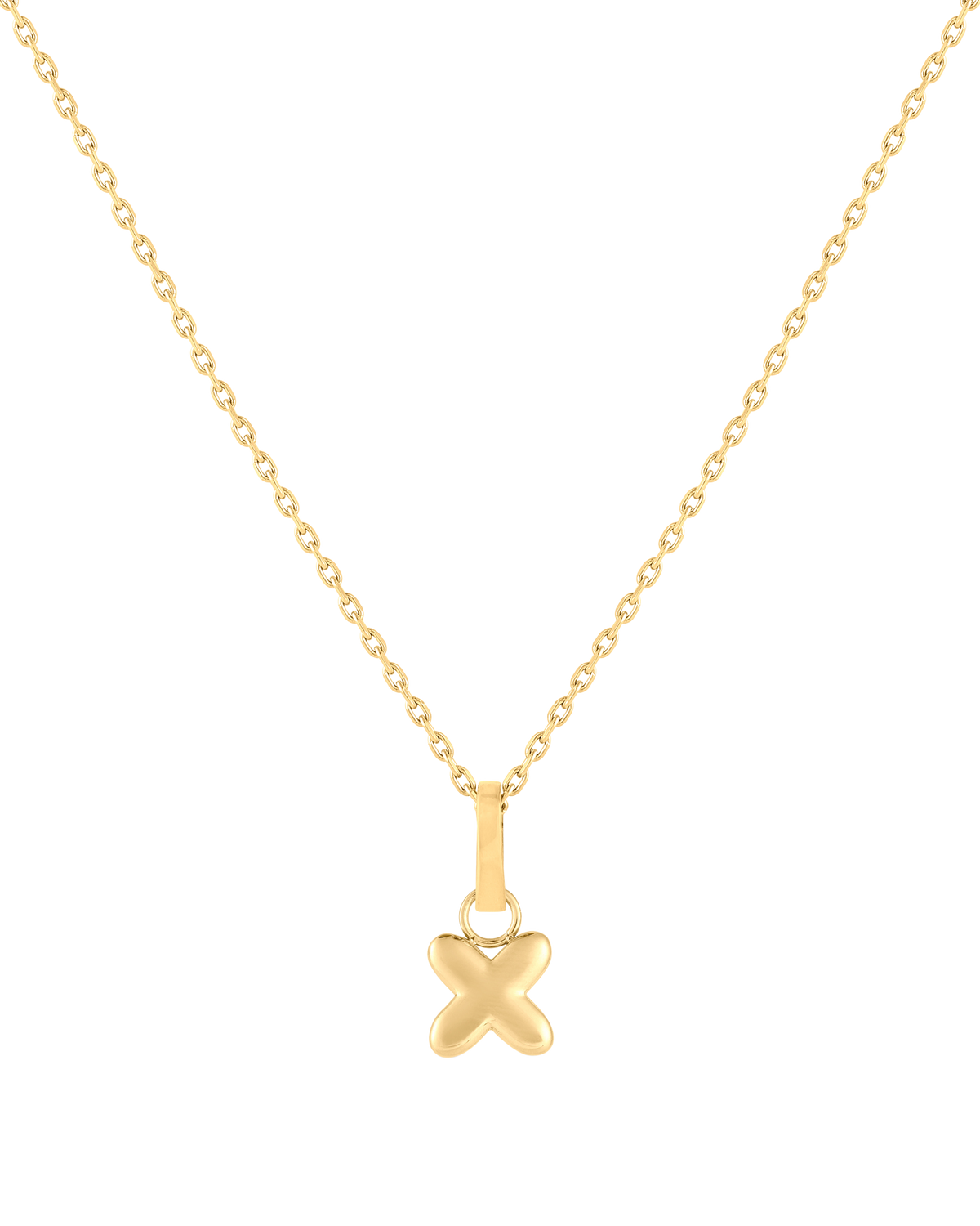 تعليقة رسالة حب X - ذهبية - Image 3