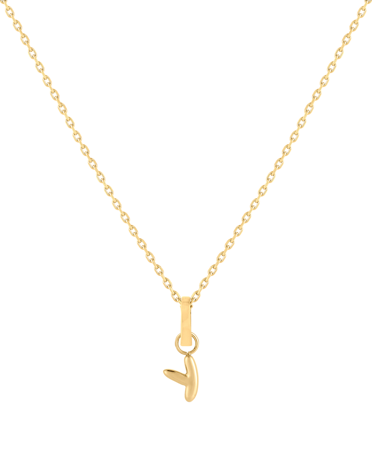 Love Letter Charm Y - ذهبي - Image 3