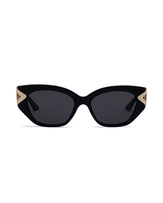 Lily - Black - Sunglasses - KAREN WAZEN