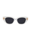 Lily - Cream in Black Sunglasses