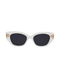 Lily - Cream in Black Sunglasses