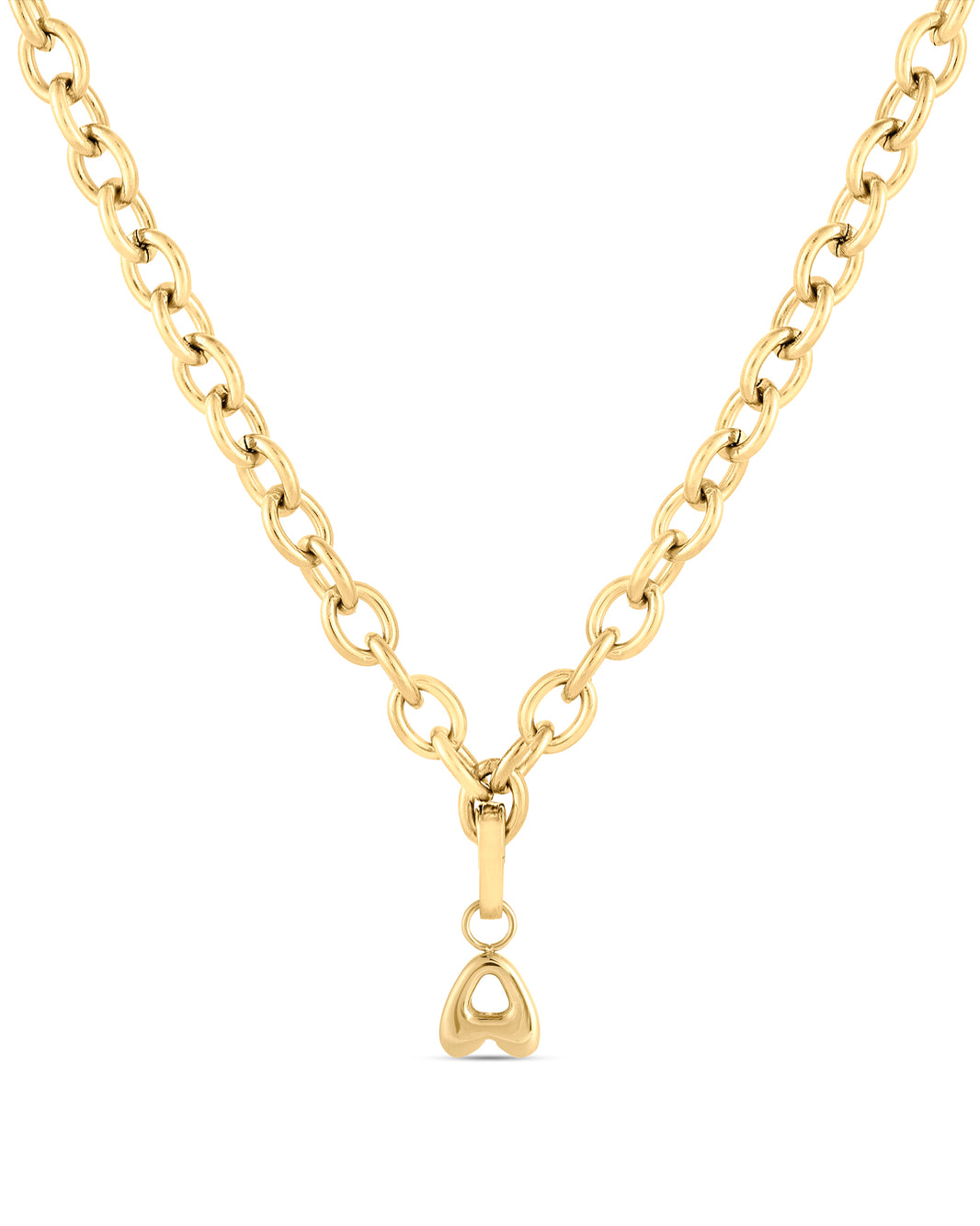 Love Letter Charm A - Gold