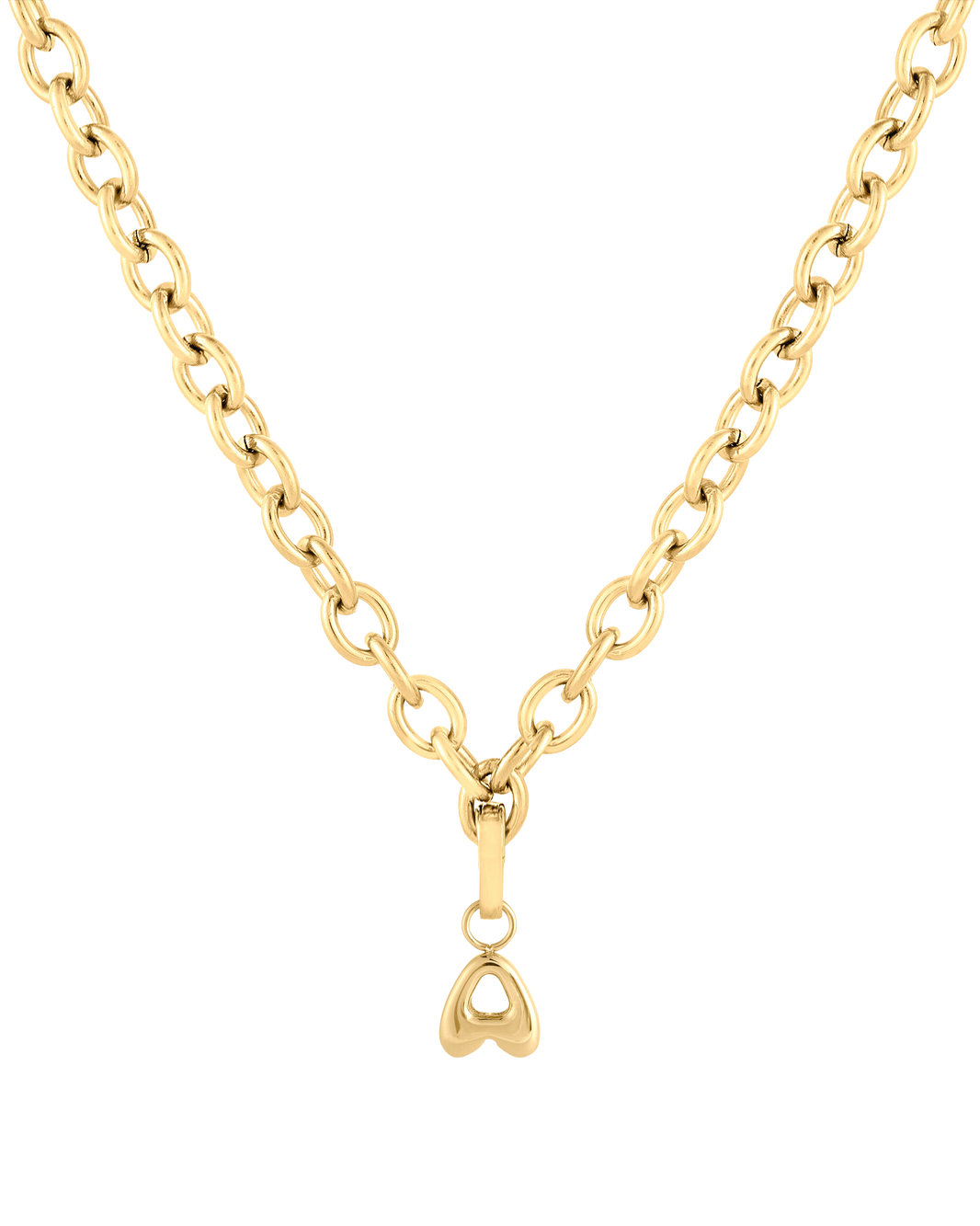 Love Letter Charm A - Gold