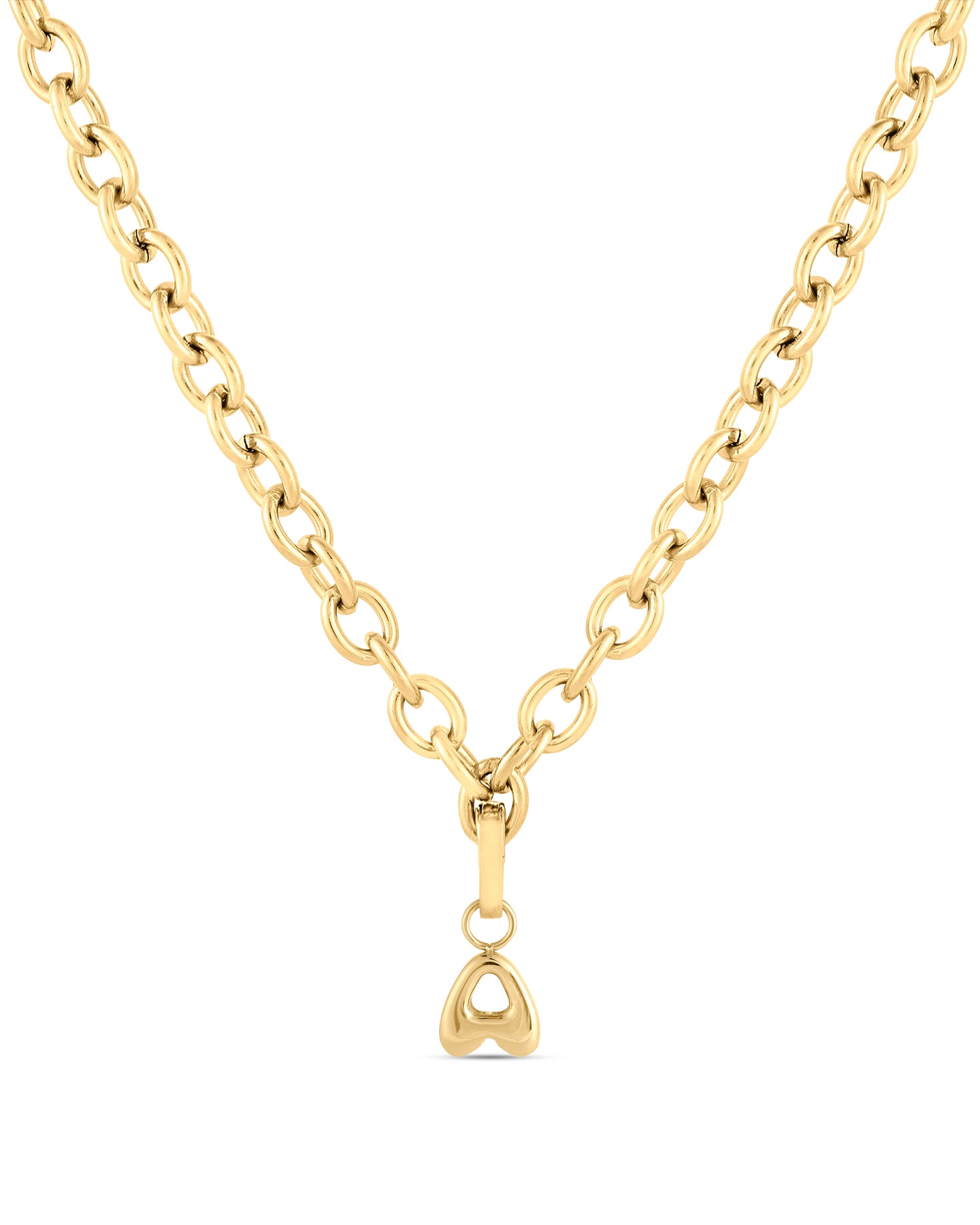 Love Letter Charm A - Gold