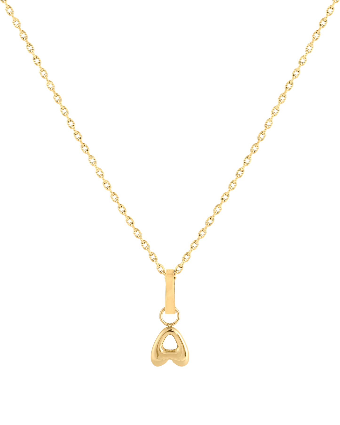 Love Letter Charm A - Gold