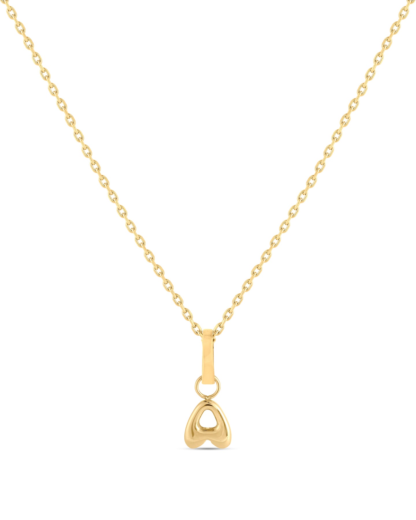 Love Letter Charm A - Gold