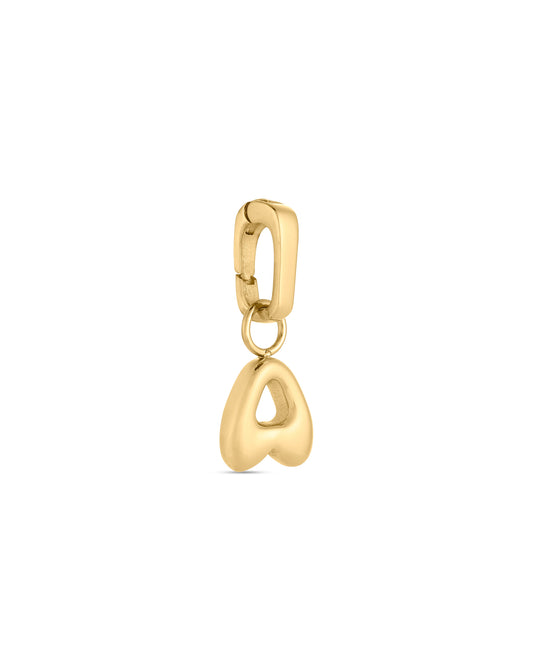 Love Letter Charm A - Gold