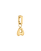 Love Letter Charm A - Gold