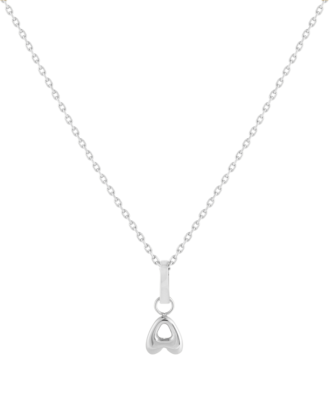 Love Letter Charm A - Silver