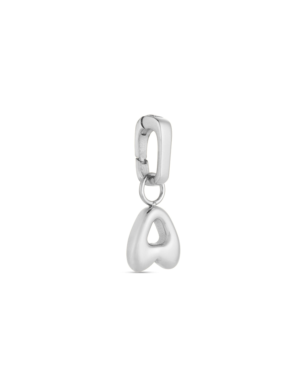 Love Letter Charm A - Silver