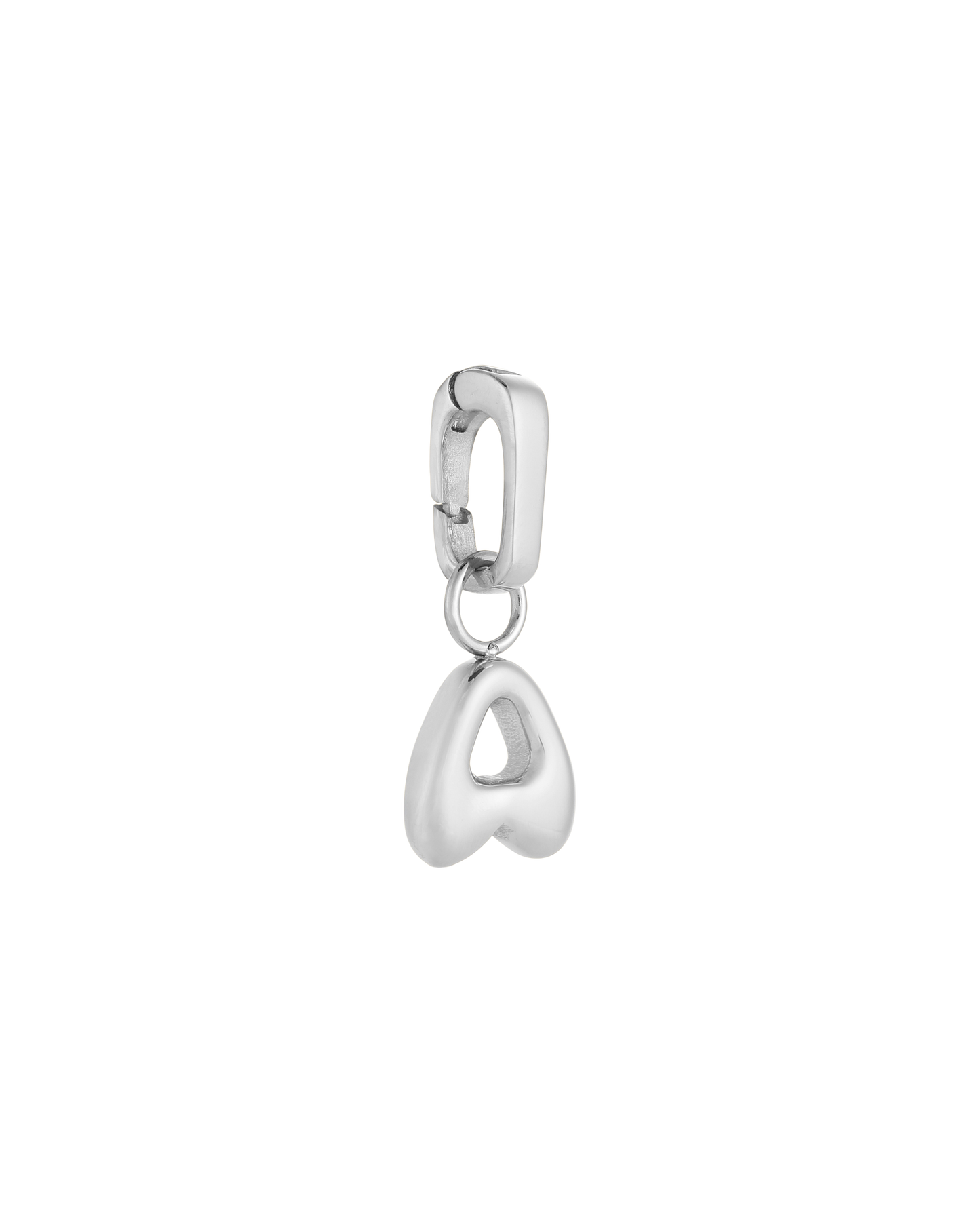 Love Letter Charm A - Silver