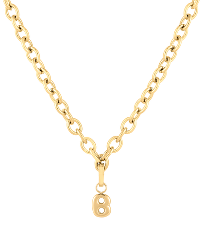 Love Letter Charm B - Gold