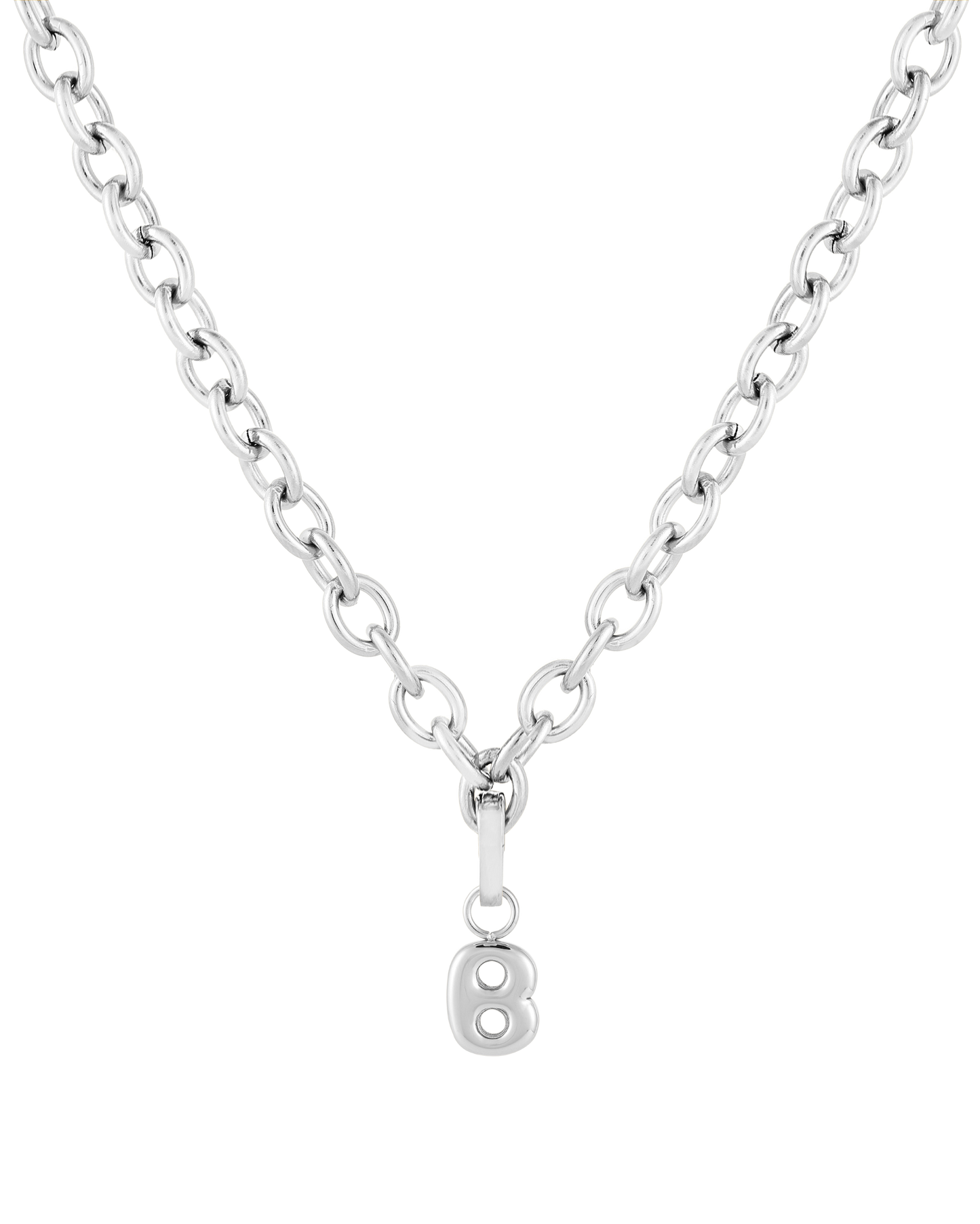 Love Letter Charm B - Silver