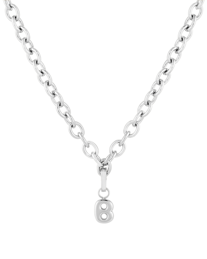 Love Letter Charm B - Silver