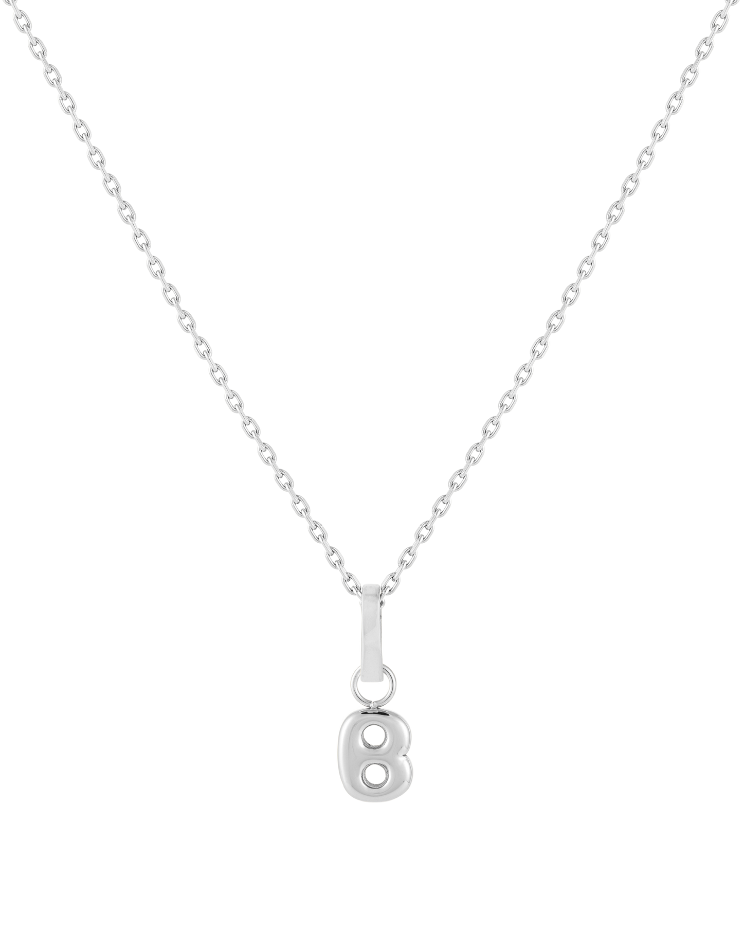 Love Letter Charm B - Silver