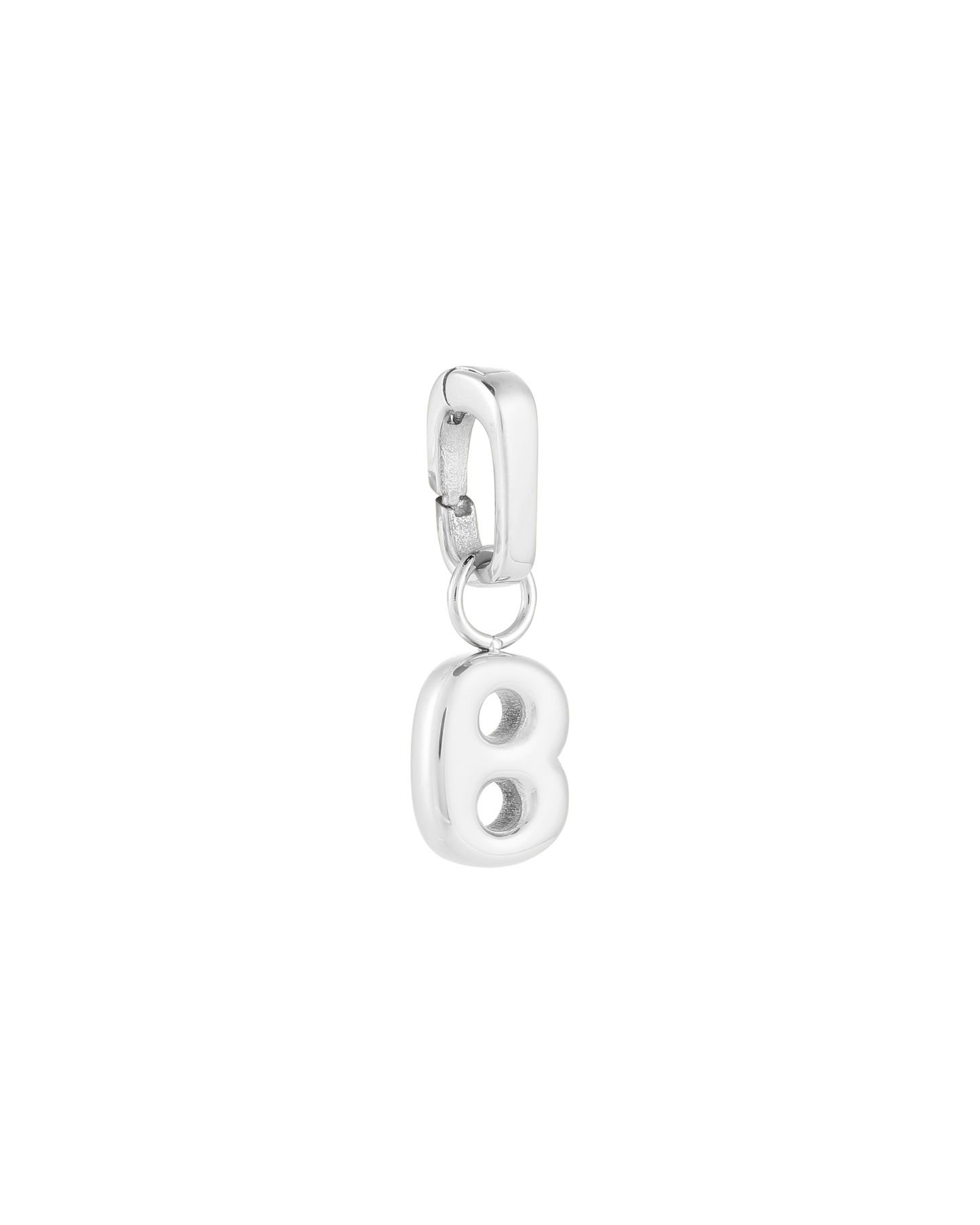 Love Letter Charm B - Silver