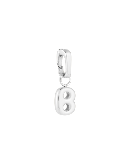 Love Letter Charm B - Silver