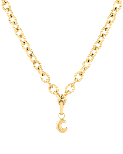 Love Letter Charm C - Gold