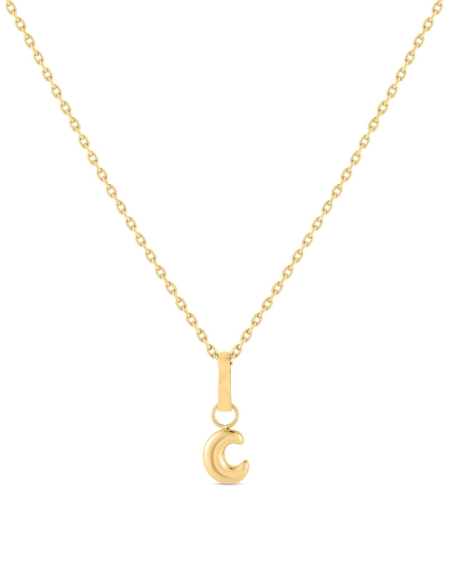 Love Letter Charm C - Gold