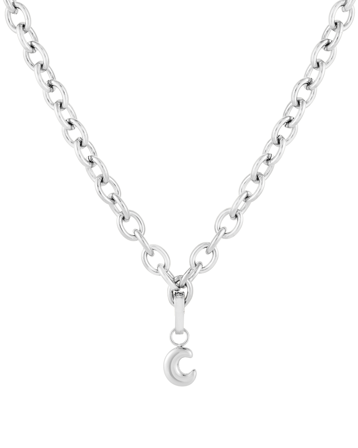 Love Letter Charm C - Silver