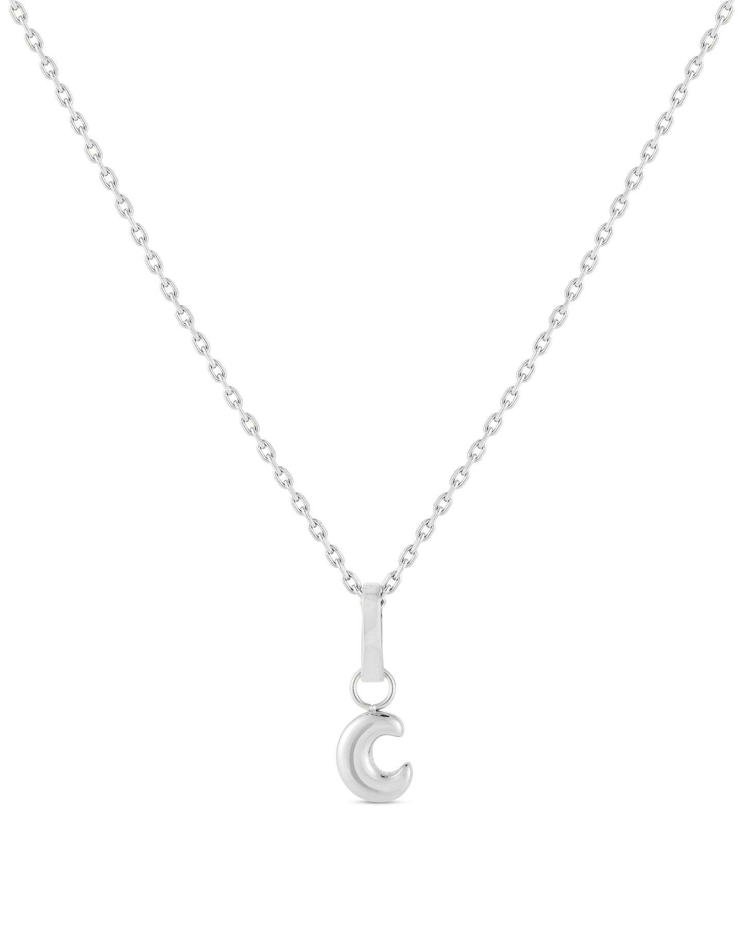 Love Letter Charm C - Silver