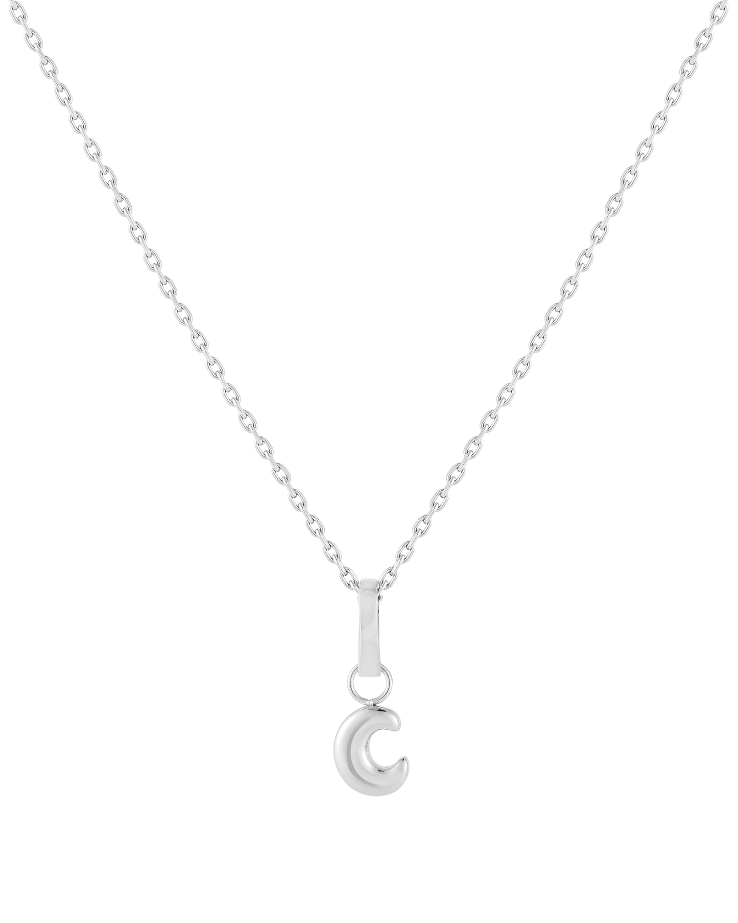 Love Letter Charm C - Silver