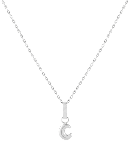 Love Letter Charm C - Silver