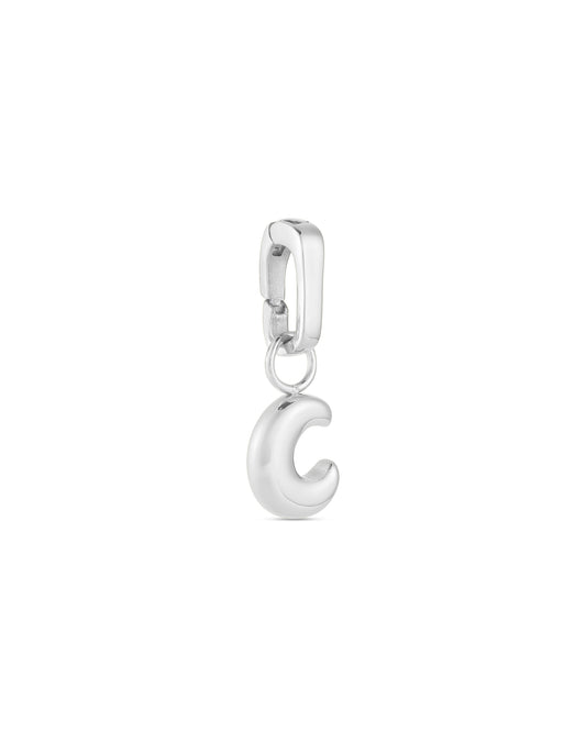 Love Letter Charm C - Silver