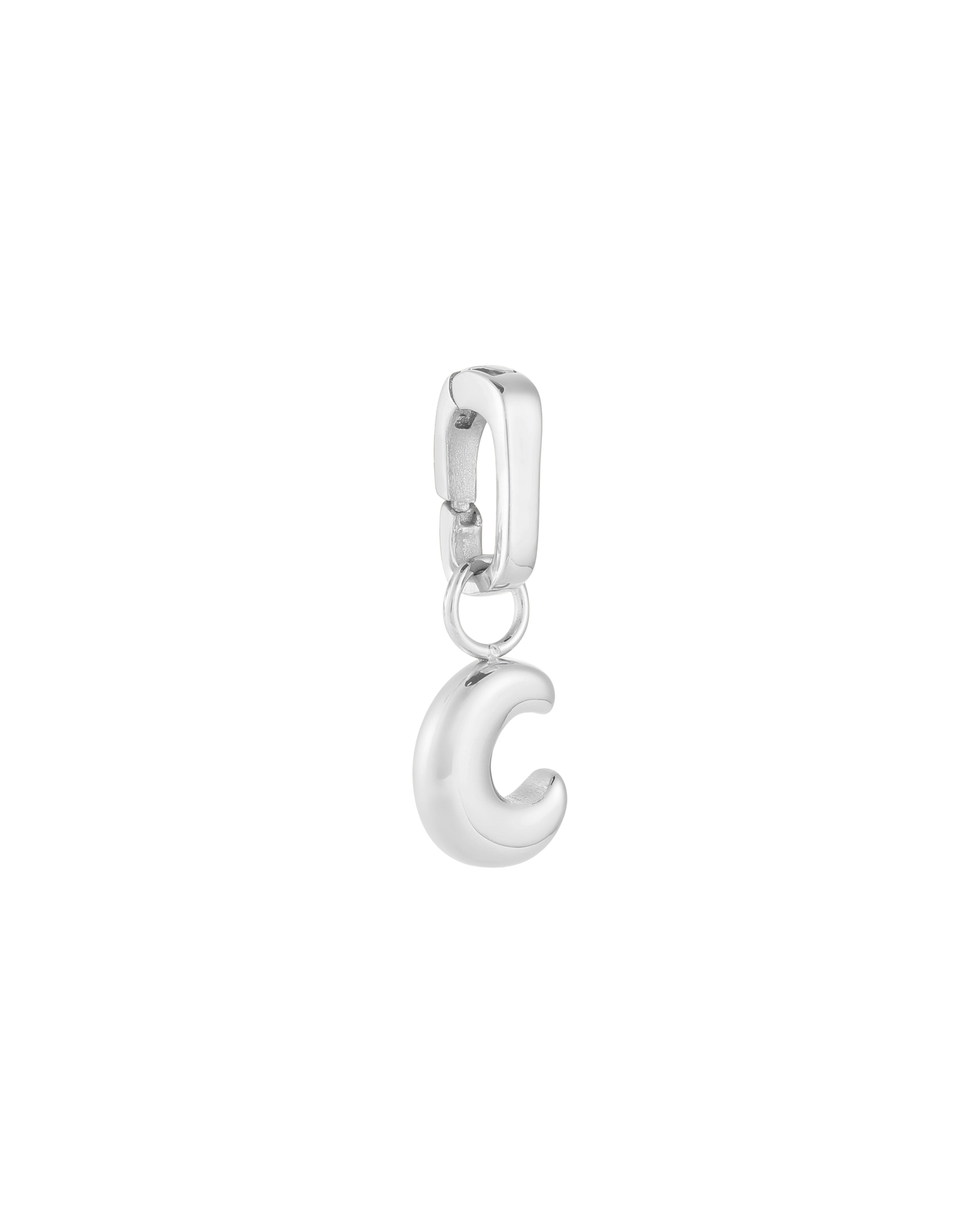 Love Letter Charm C - Silver