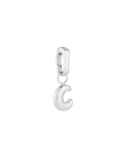 Love Letter Charm C - Silver