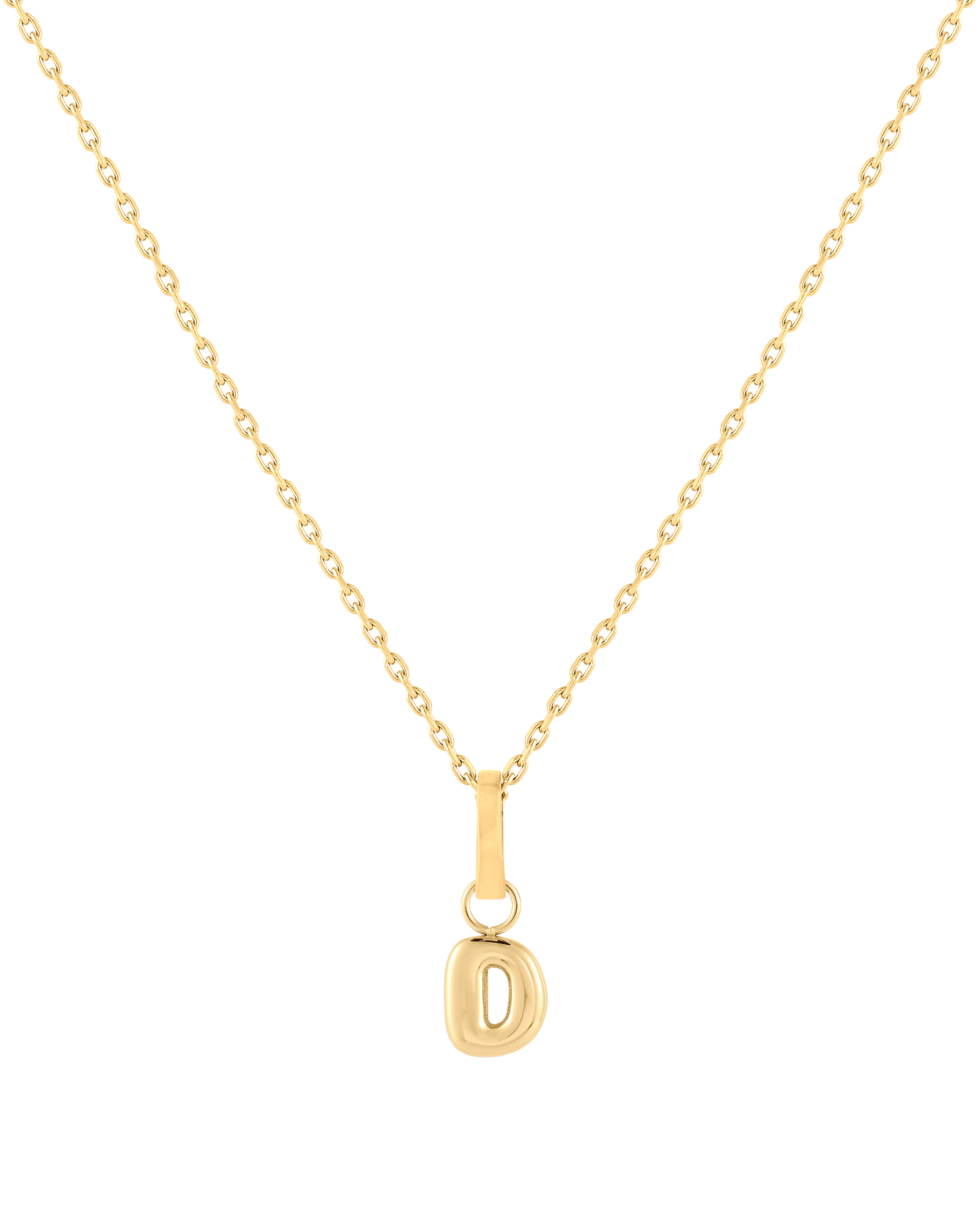 Love Letter Charm D - Gold