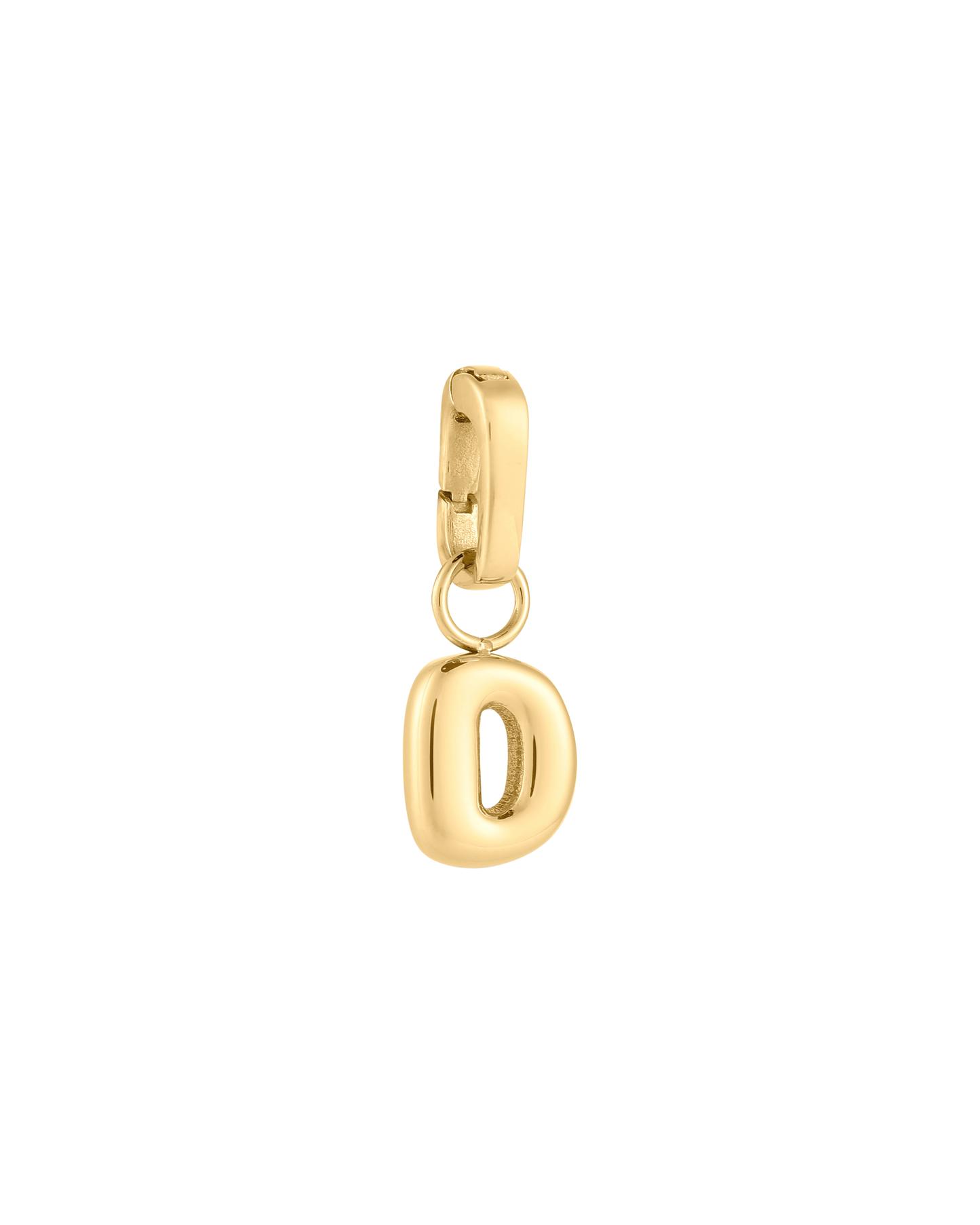Love Letter Charm D - Gold