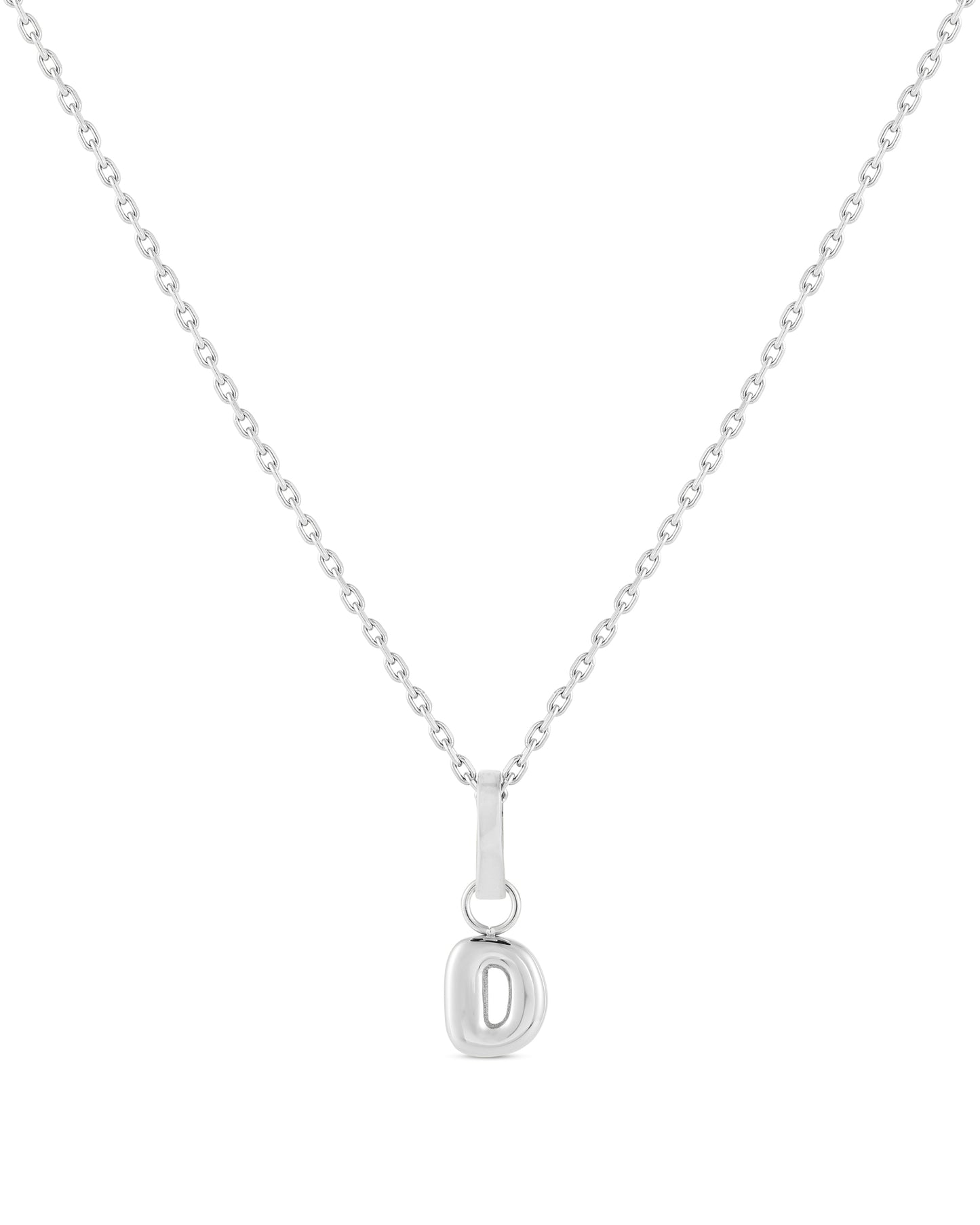 Love Letter Charm D - Silver