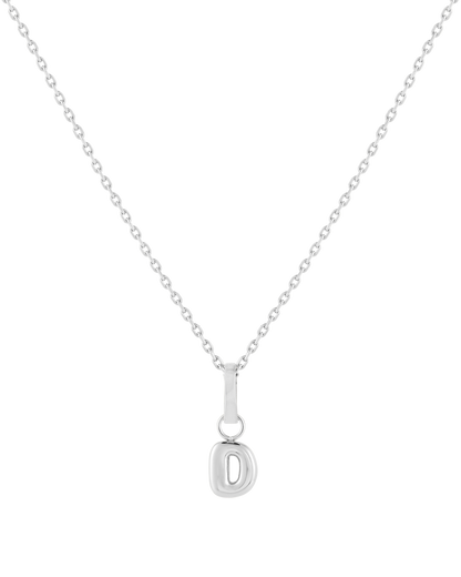 Love Letter Charm D - Silver