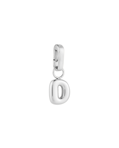 Love Letter Charm D - Silver