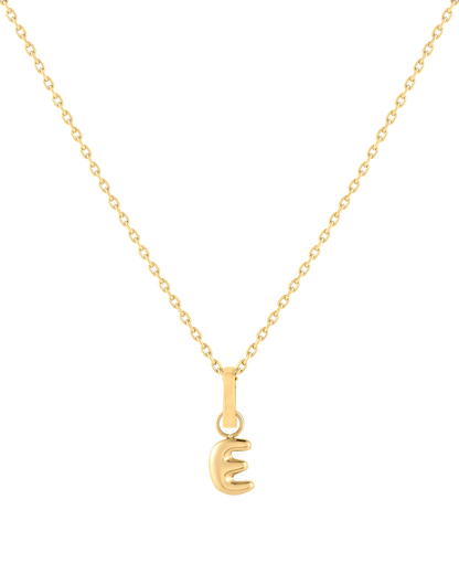 Love Letter Charm E - Gold