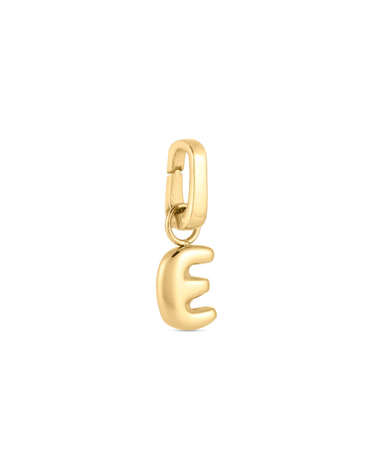 Love Letter Charm E - Gold