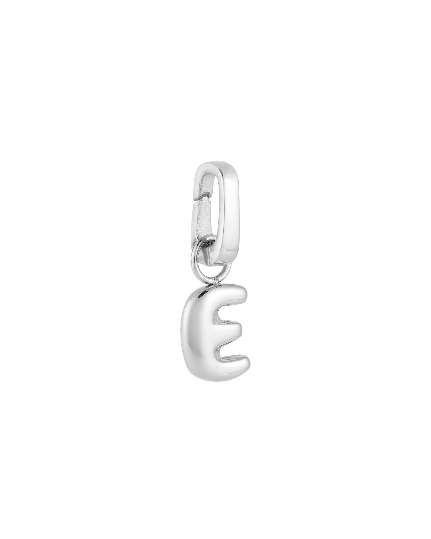 Love Letter Charm E - Silver