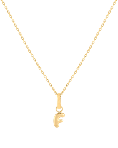 Love Letter Charm F - Gold