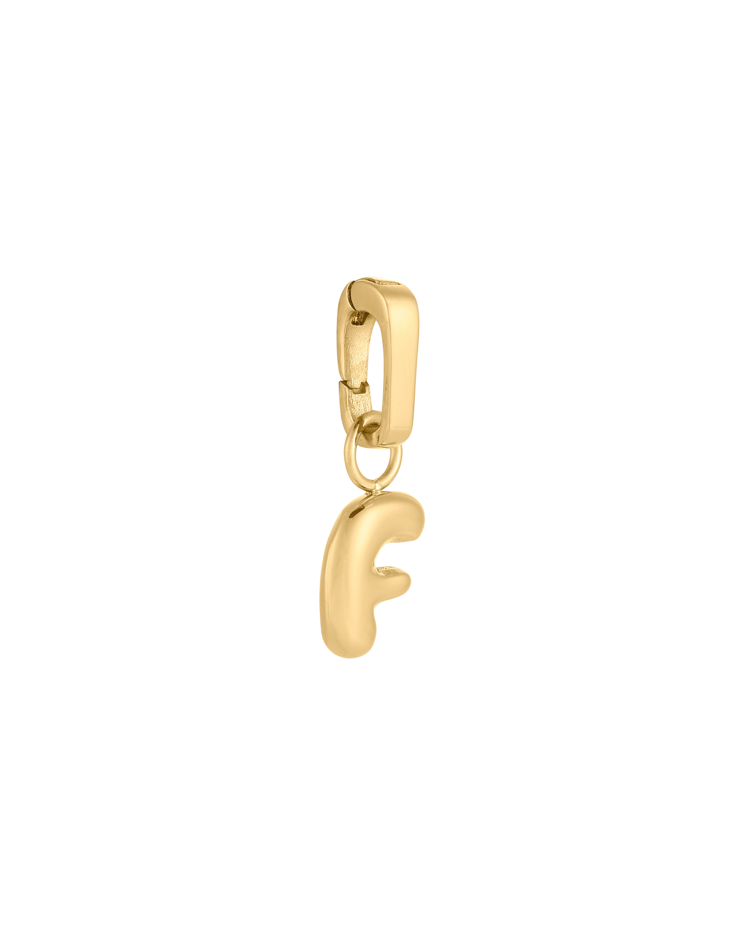 Love Letter Charm F - Gold