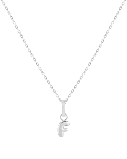 Love Letter Charm F - Silver