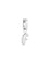 Love Letter Charm F - Silver