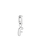 Love Letter Charm F - Silver