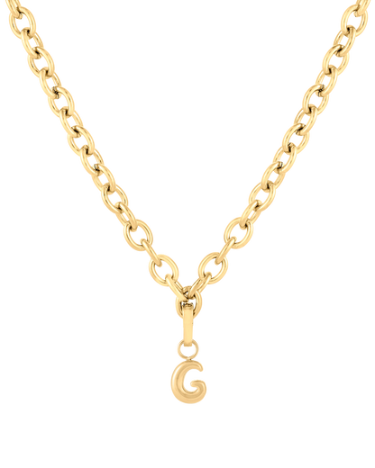 Love Letter Charm G - Gold