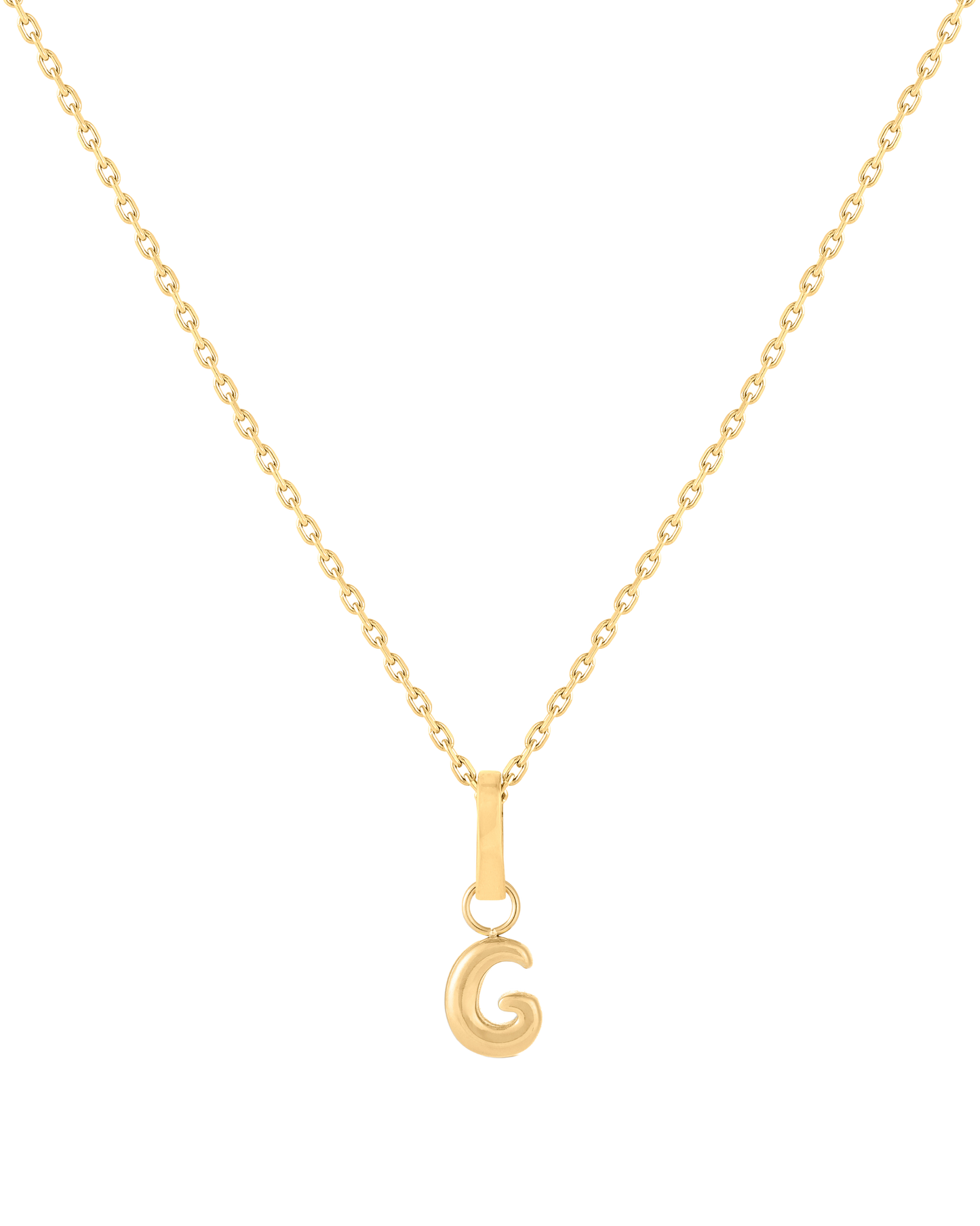 Love Letter Charm G - Gold